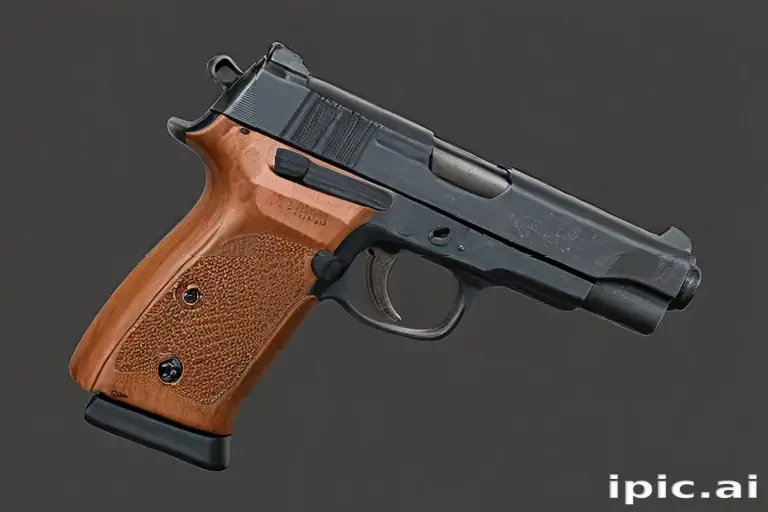 gun with no background