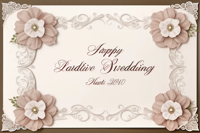 background of wedding card