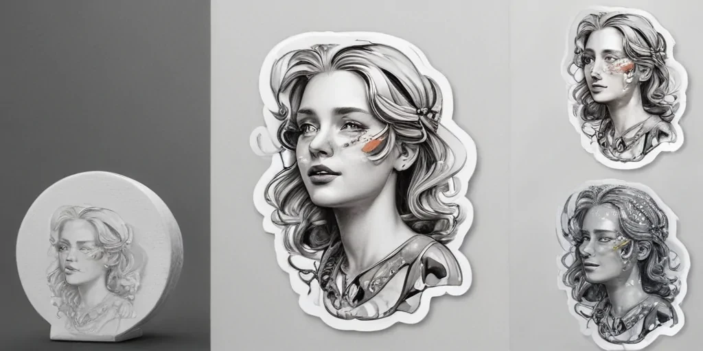 aesthetic transparent stickers