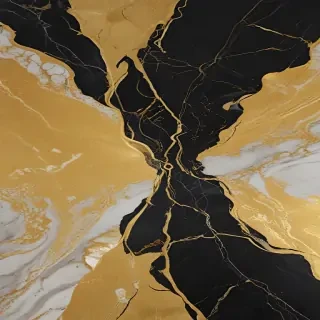 black and gold marble background