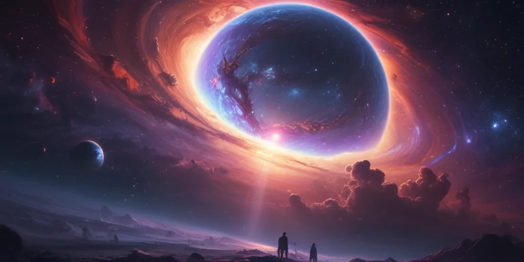 galactic background