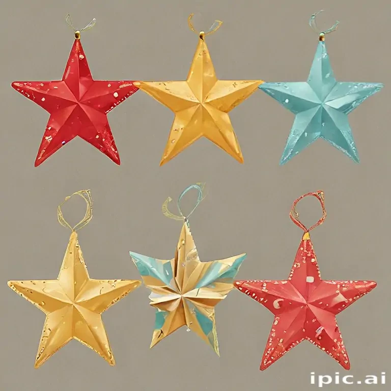 christmas stars clipart