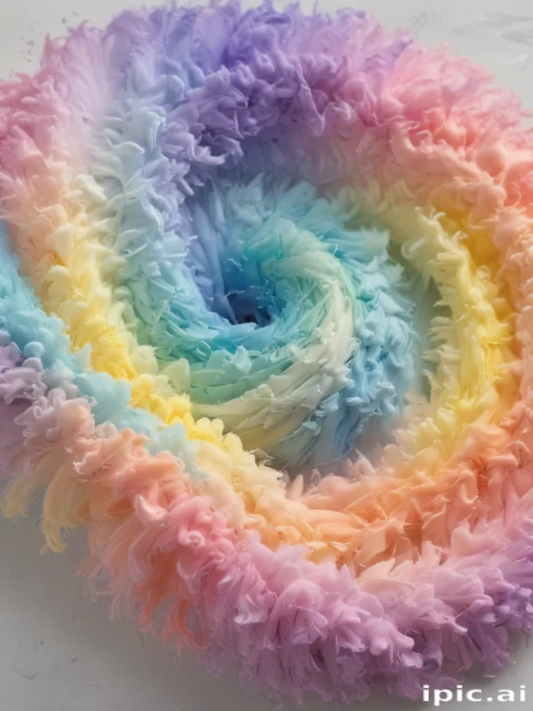 rainbow pastel