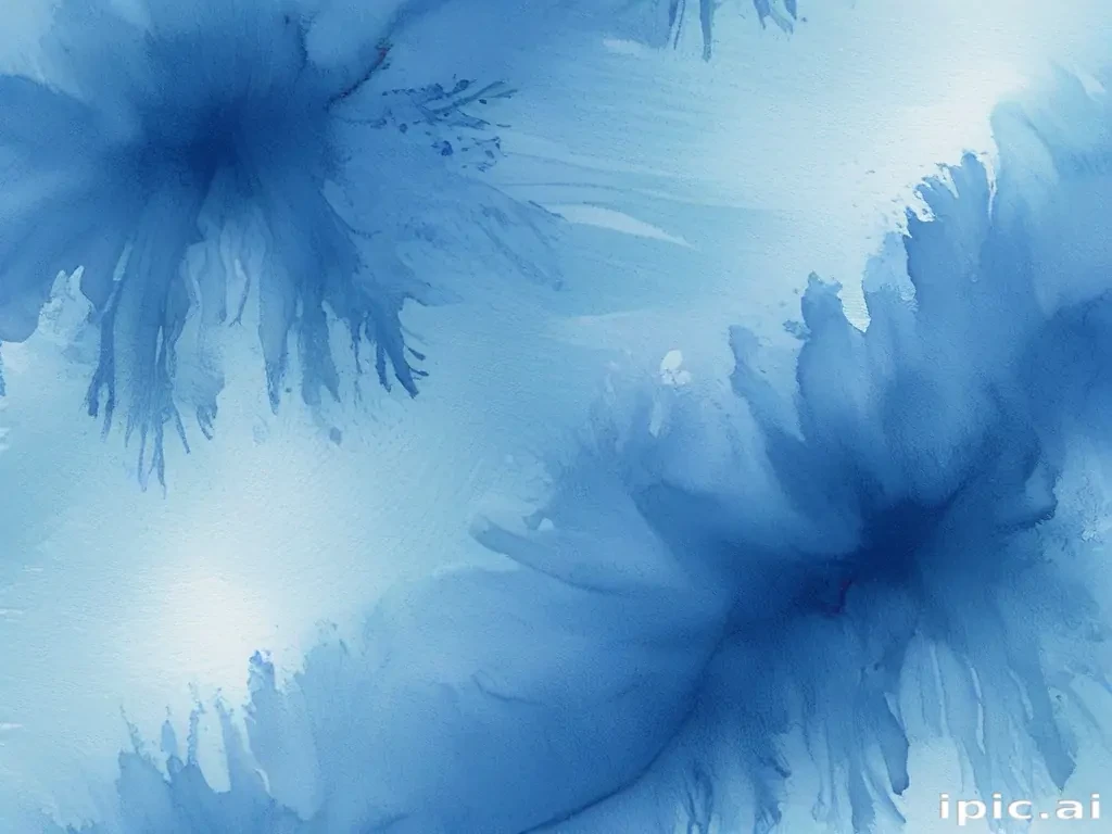 blue watercolor background