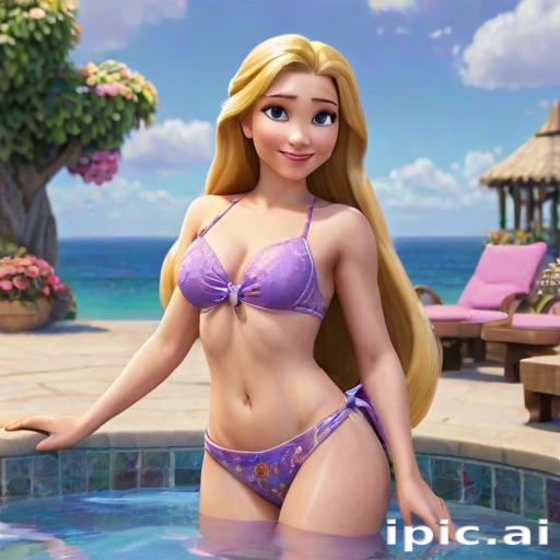 rapunzel in bikini