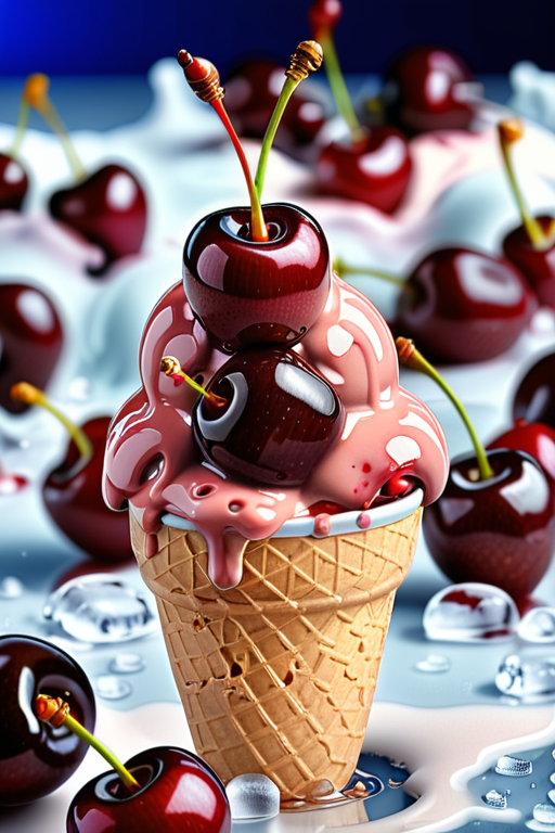 cherry on the ice cream