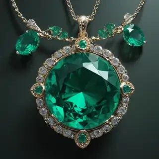 emerald green bg