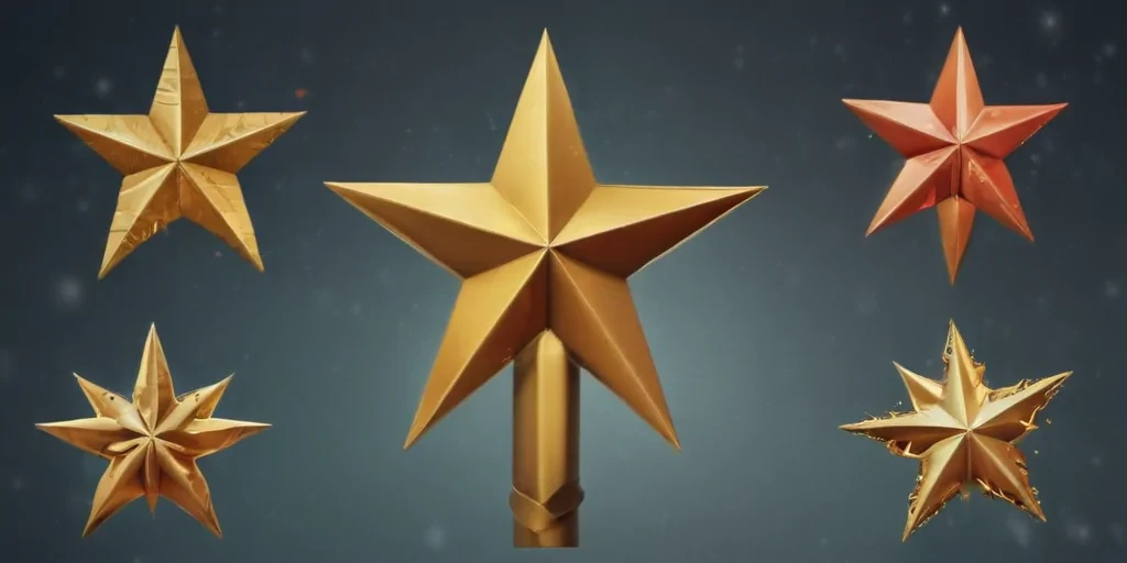 christmas stars clipart