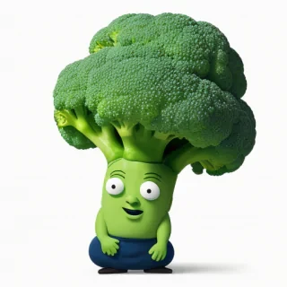 broccoli cartoon