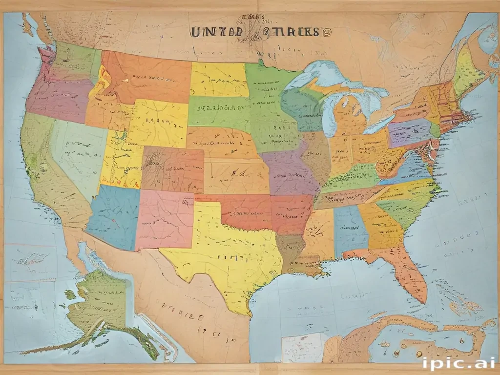 map of the united states