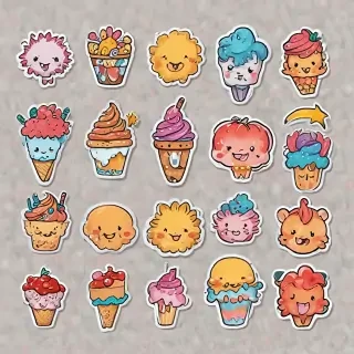 free digital stickers png