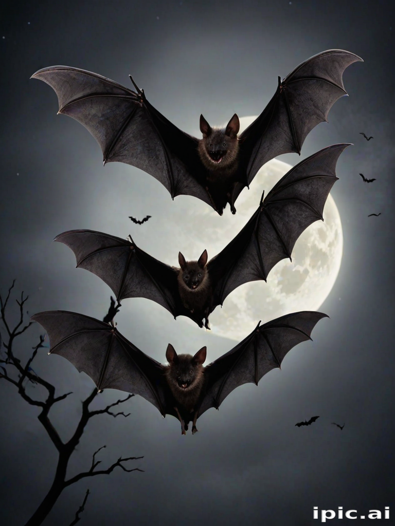 pictures of halloween bats