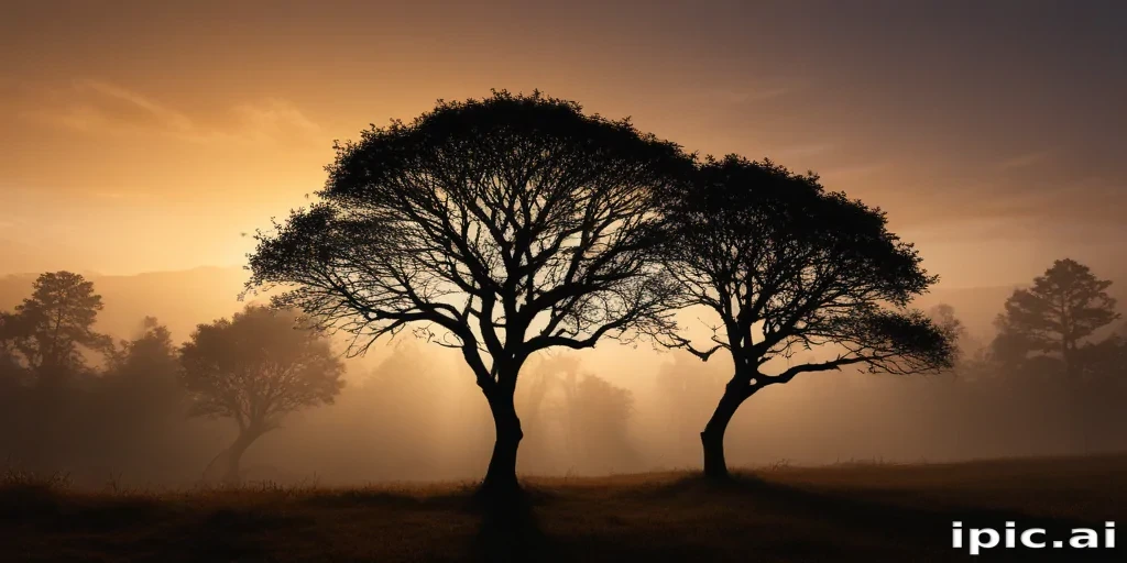trees silhouette png