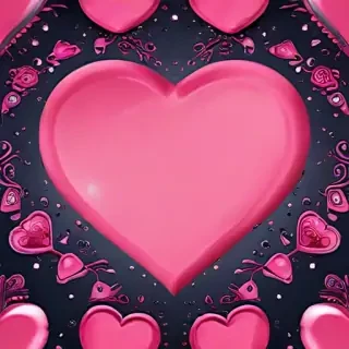 pink heart png