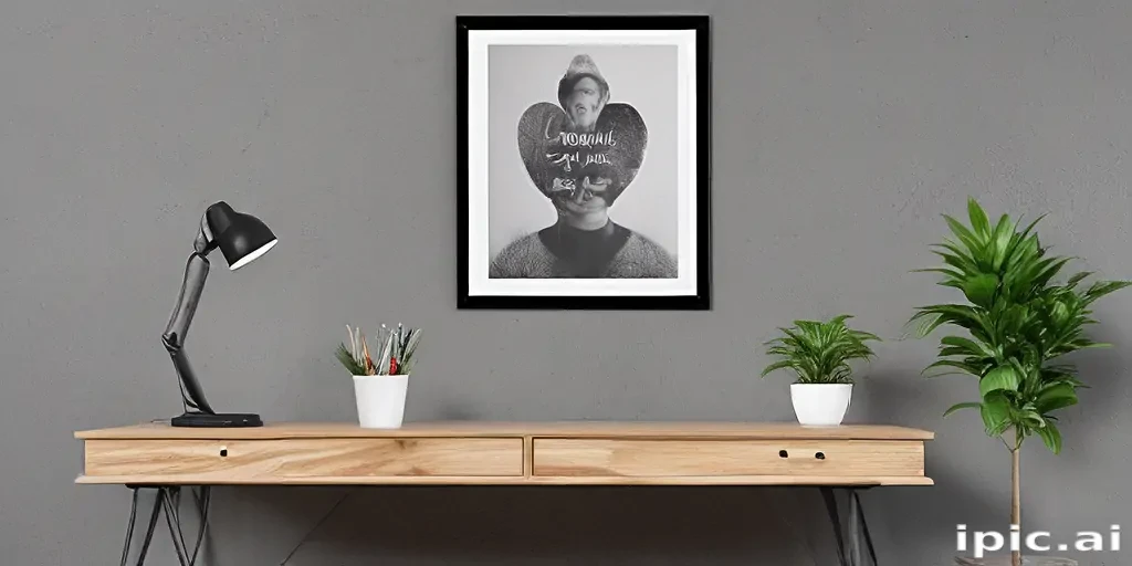 framed art mockup