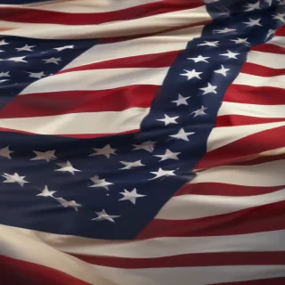 american flag waving png