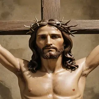 picture of jesus on cross