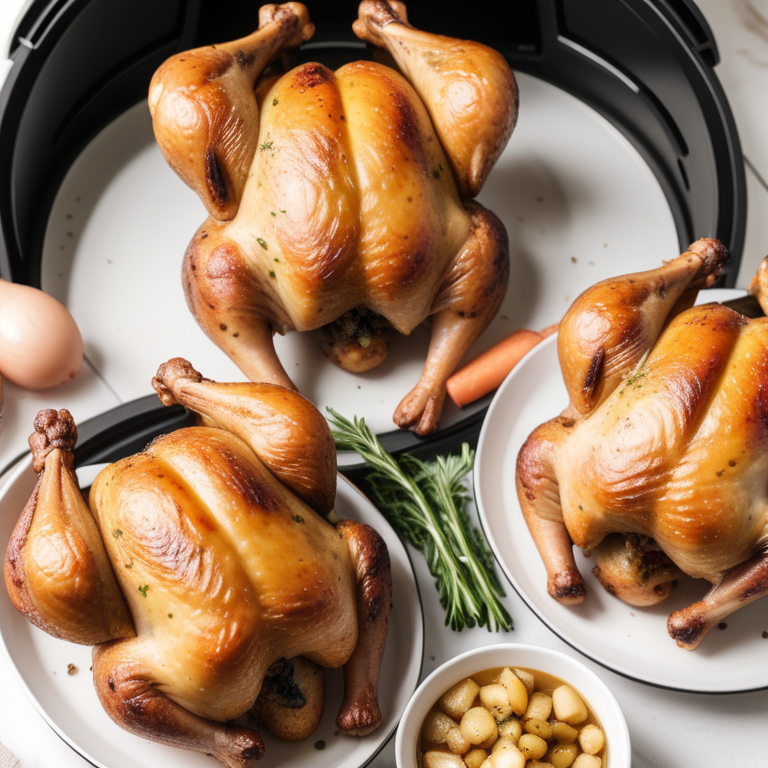 cornish hen recipe air fryer