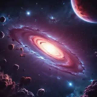 space wallpaper phone