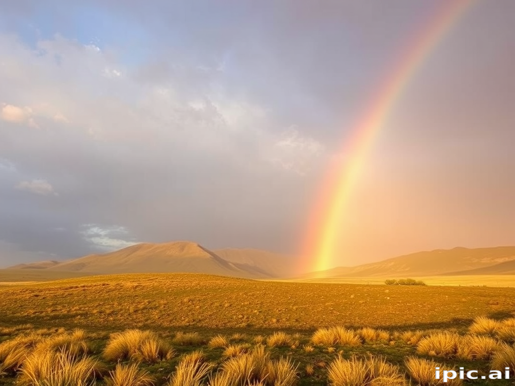 rainbow backround