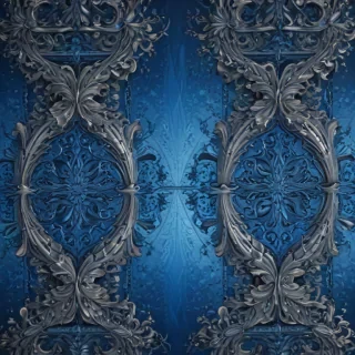 blue pattern background