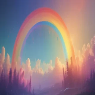 cute rainbow backgrounds