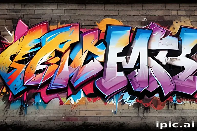 graffiti art background