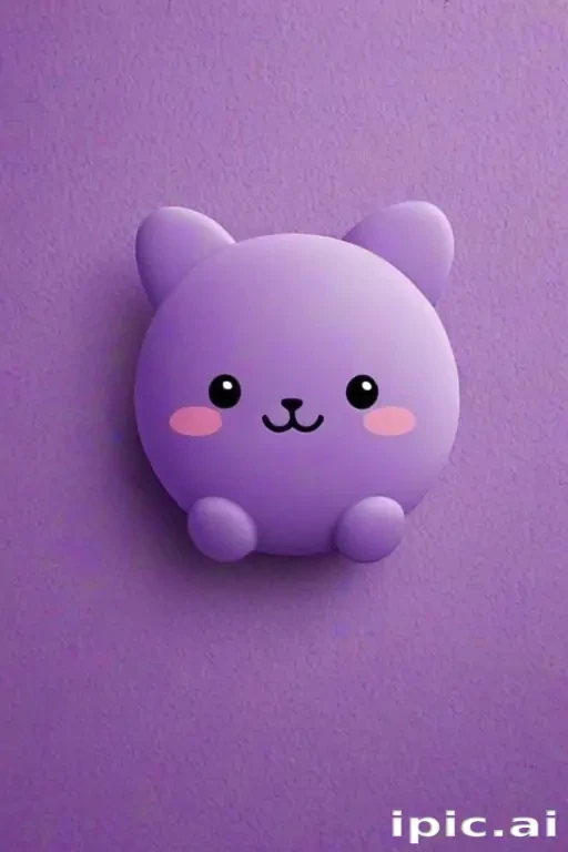 purple wallpaper cute