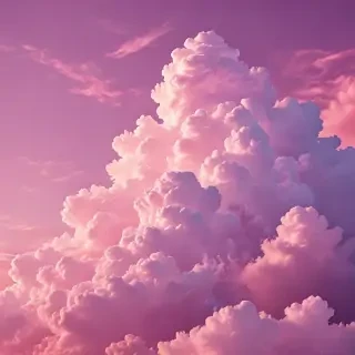 pink clouds wallpaper