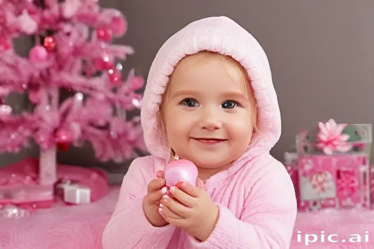 pink christmas pictures