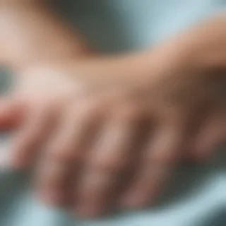 hospital patient hand pic