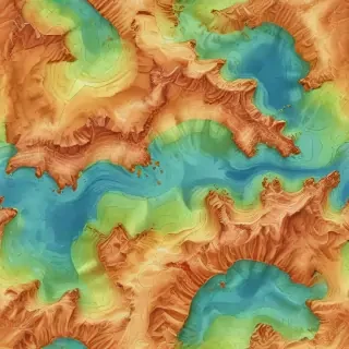 topography png