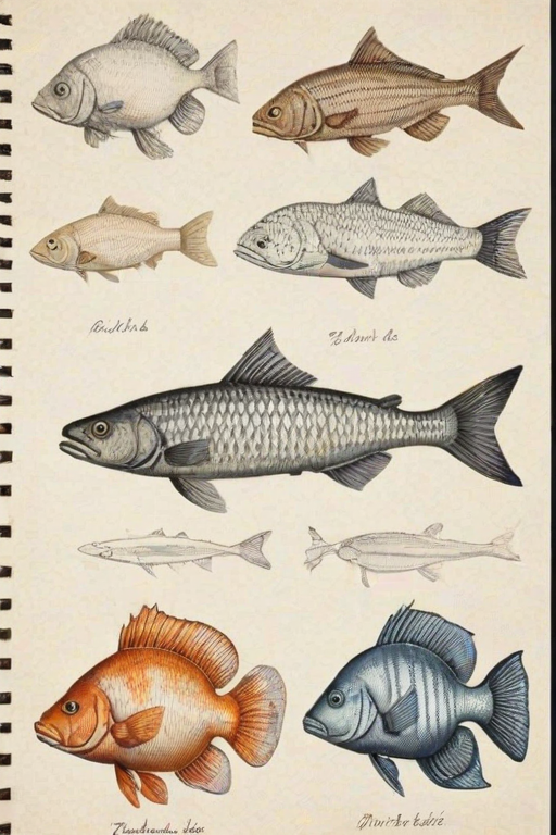 fish drawings