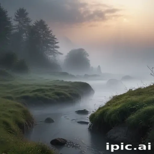 foggy background