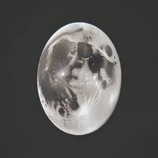 transparent moon