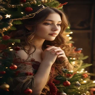 christmas outline