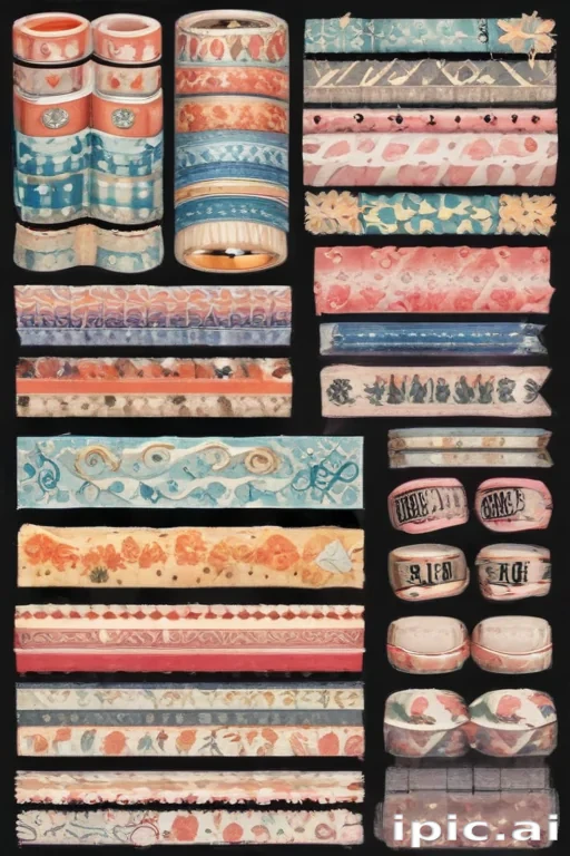 washi tape clipart