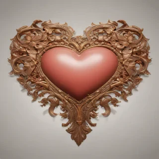 heart border png aesthetic