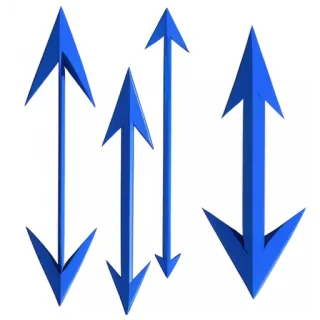 blue arrow png