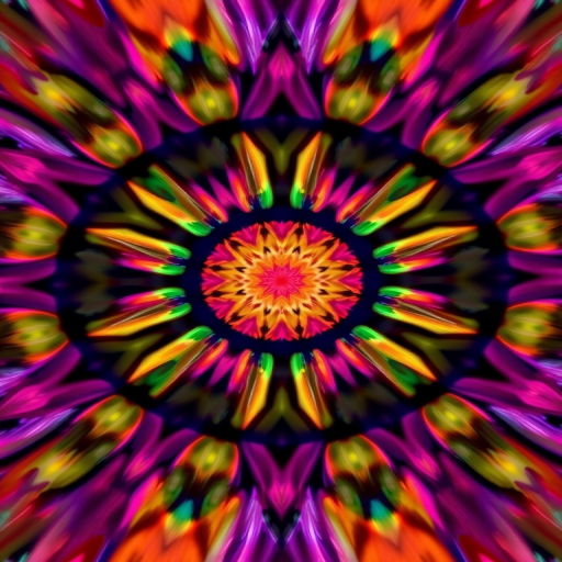 high-resolution abstract pattern design with vibrant colors, camera settings: ISO 100, f/5.6, shutter speed 1/250s, camera view: top-down perspective, camera style: modern digital art photography, camera type: DSLR