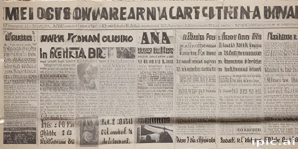 ripped newspaper png