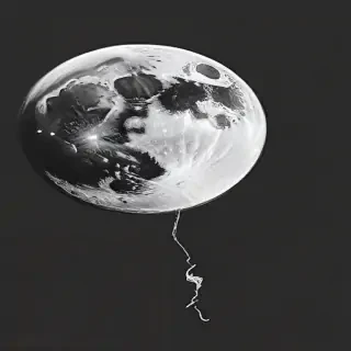 moon sketch