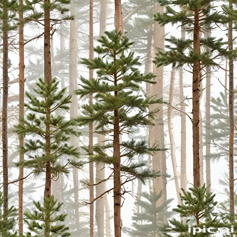 pine tree transparent
