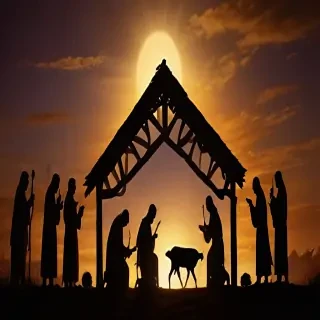 manger scene images free