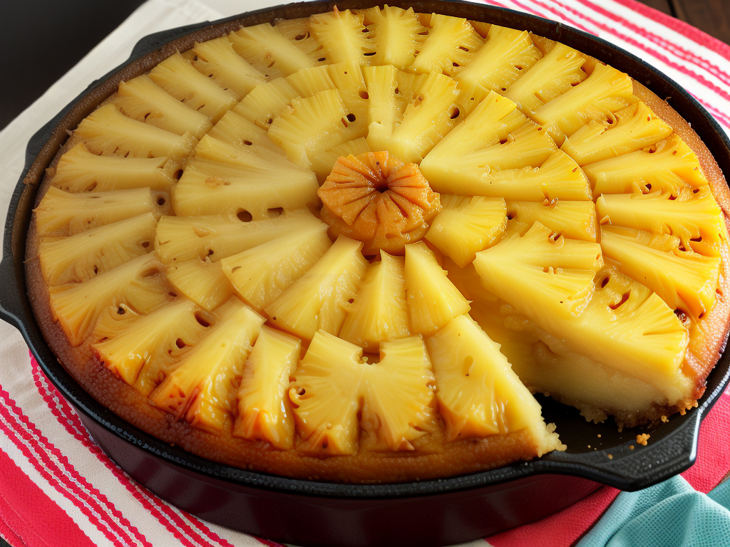 dutch oven upside down pineapple cake