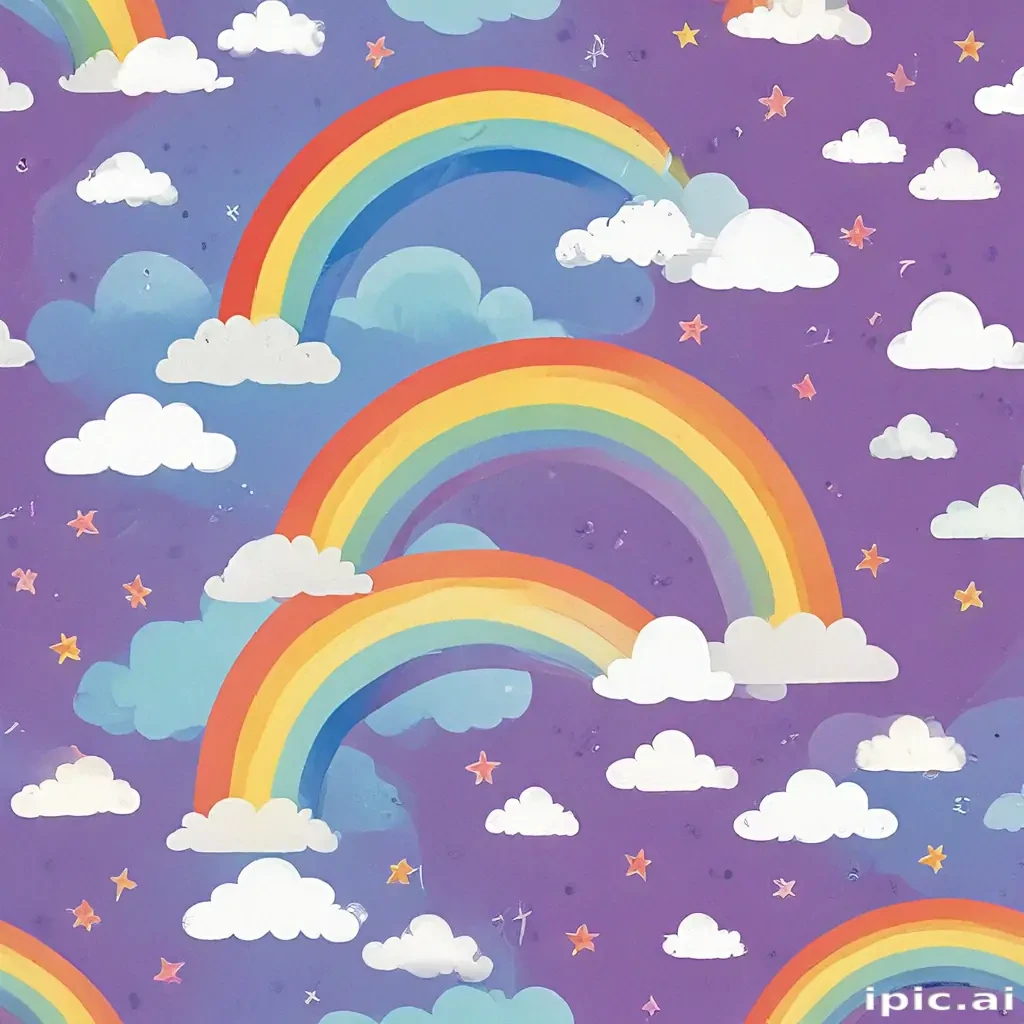 cute rainbow wallpaper