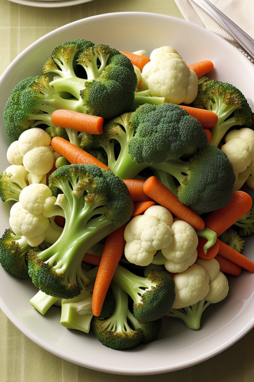 broccoli carrot and cauliflower recipe