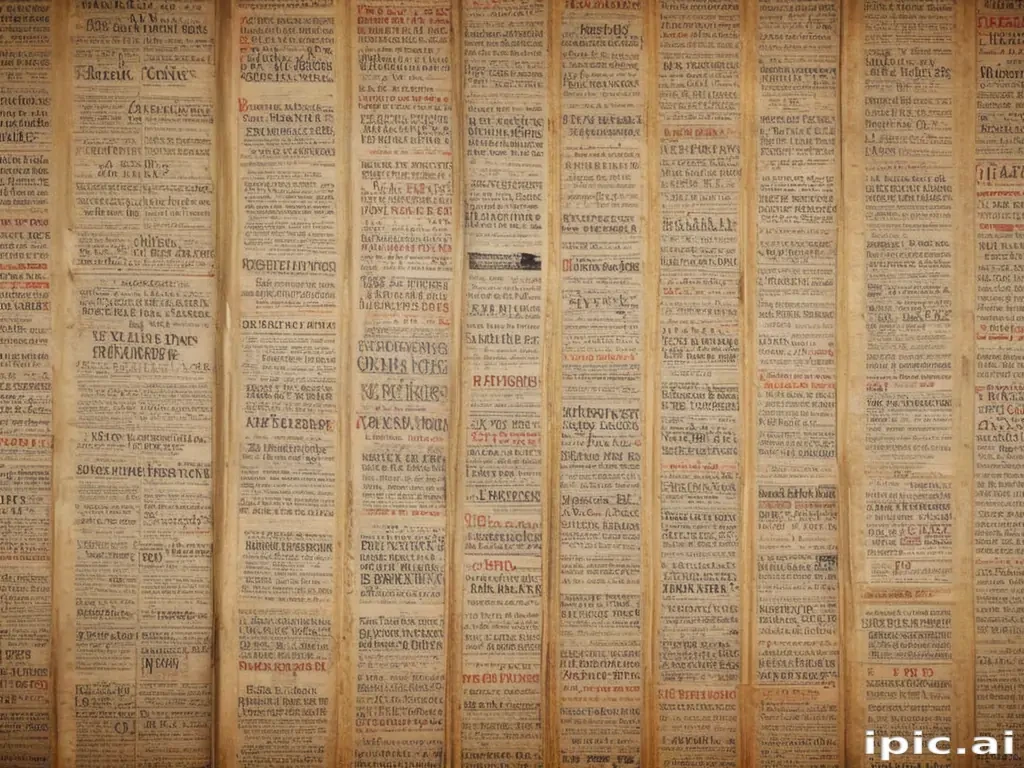 old newspaper background