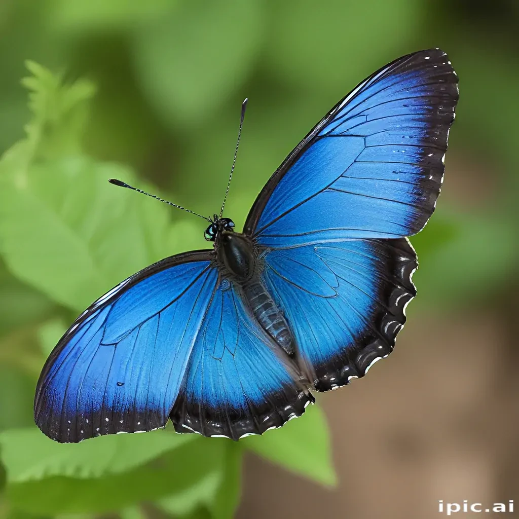 blue butterfly