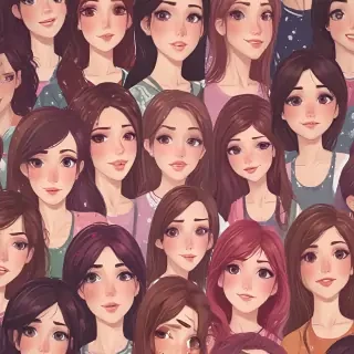 girls background